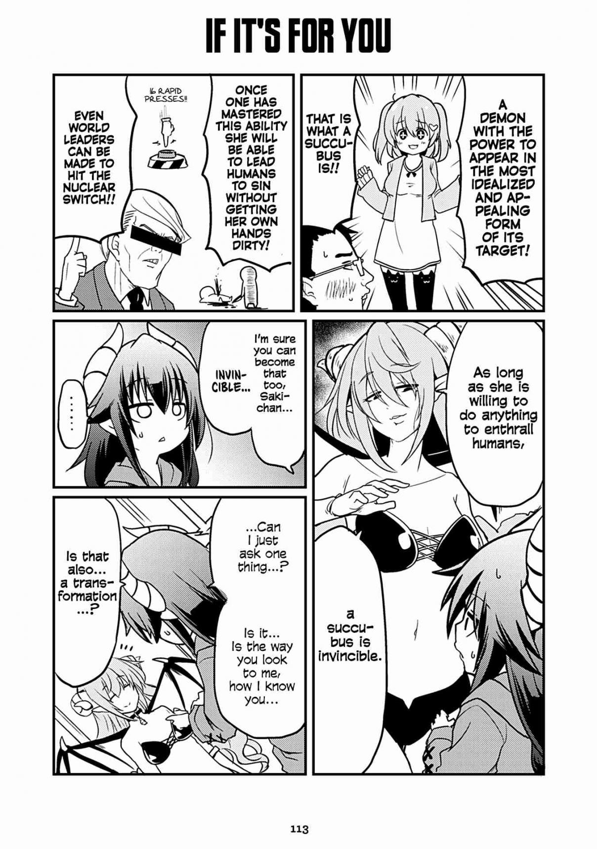 Naughty Succubus "Saki chan" Vol. 1 Ch. 97 If it's for you
