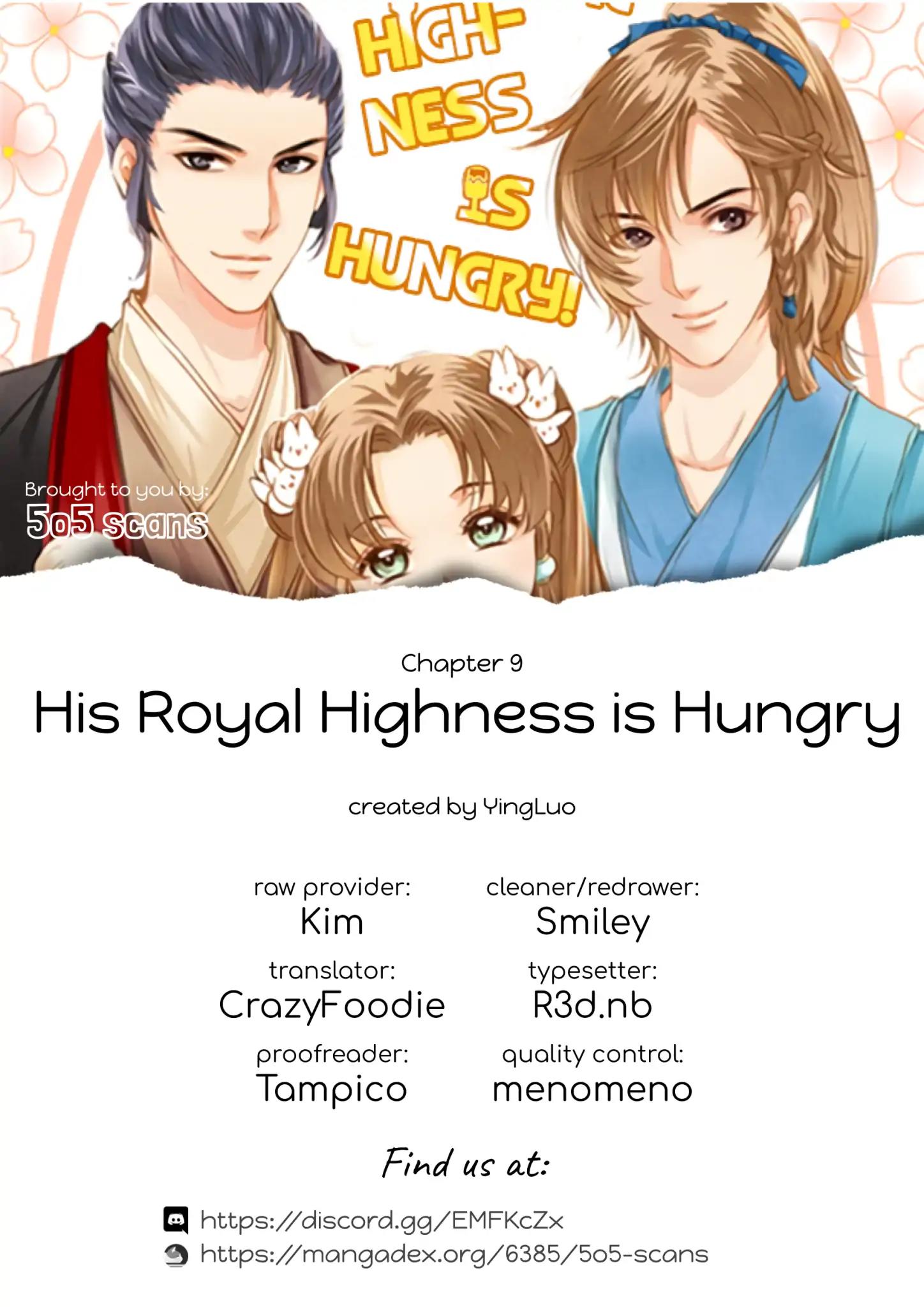 His Royal Highness is Hungry Chapter 8: