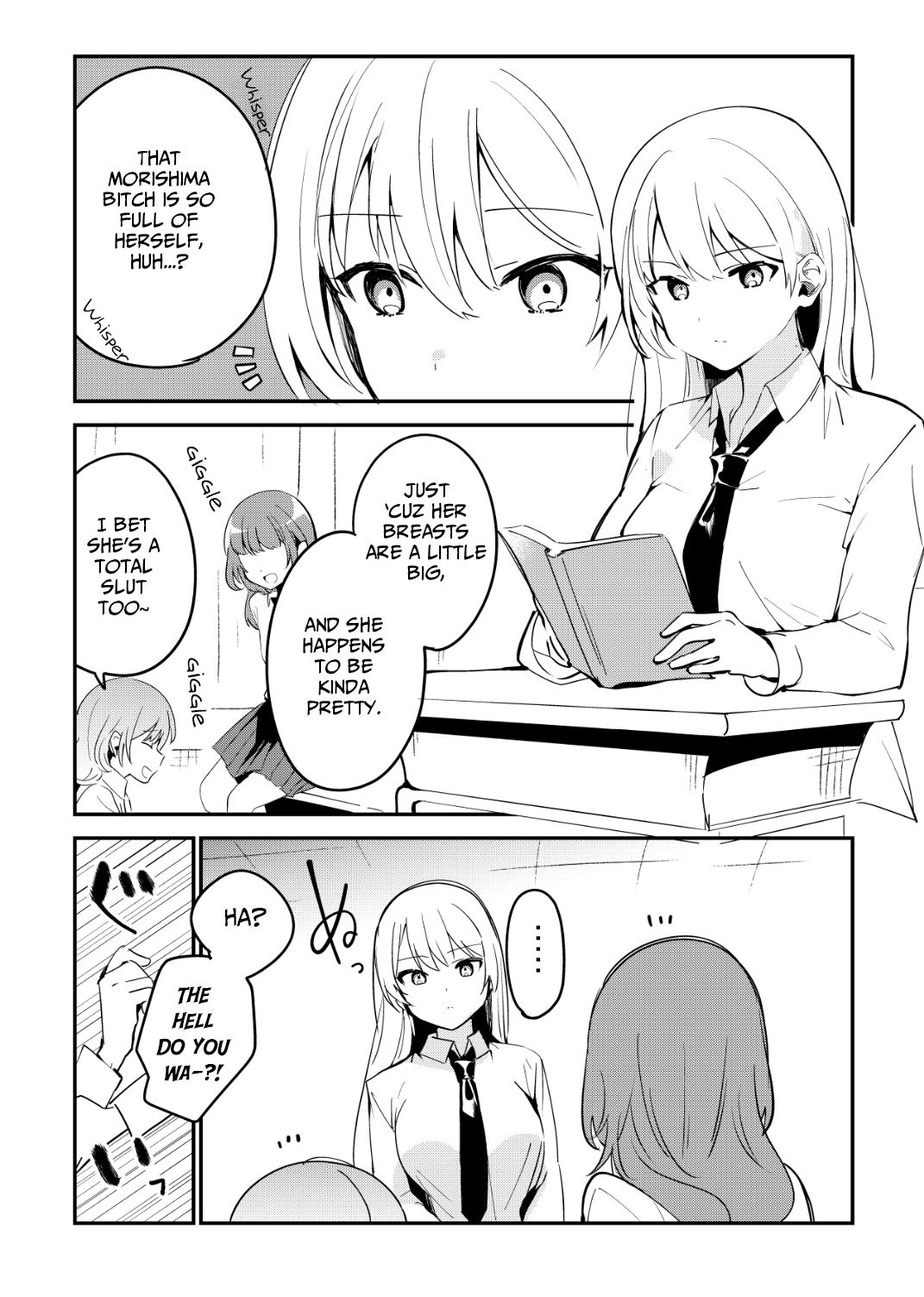 A Girl Whose Breasts are a Little Big and is Kinda Pretty Ch. 1