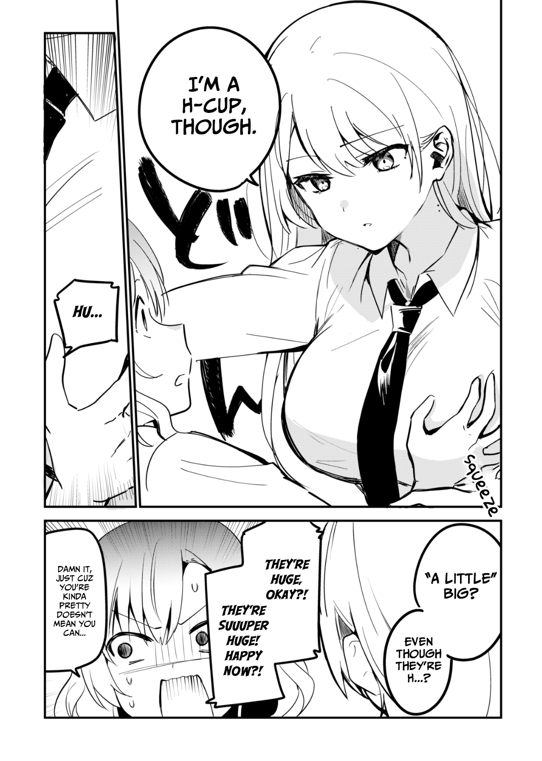 A Girl Whose Breasts are a Little Big and is Kinda Pretty Ch. 1
