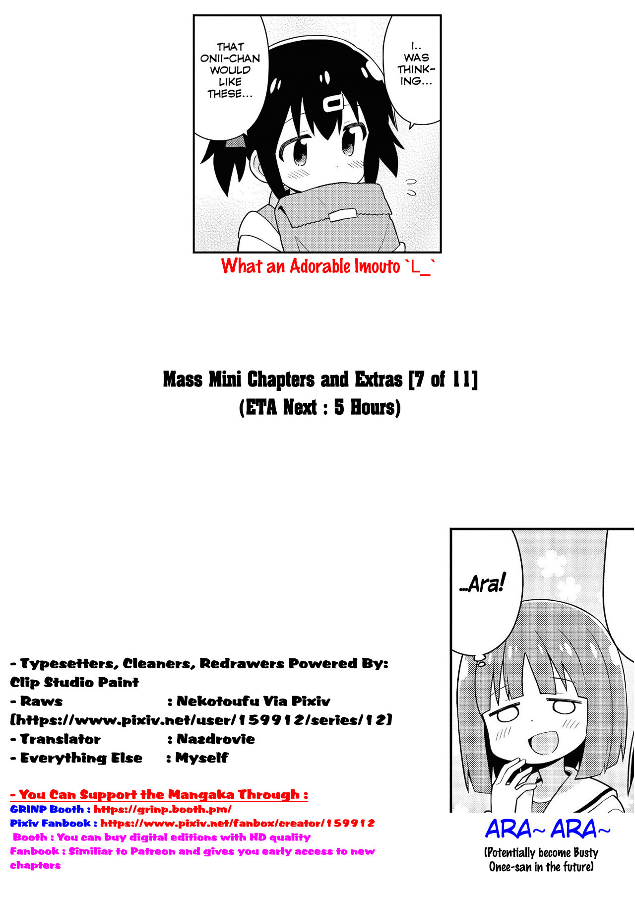 Onii-chan wa Oshimai vol.2 ch.20.5