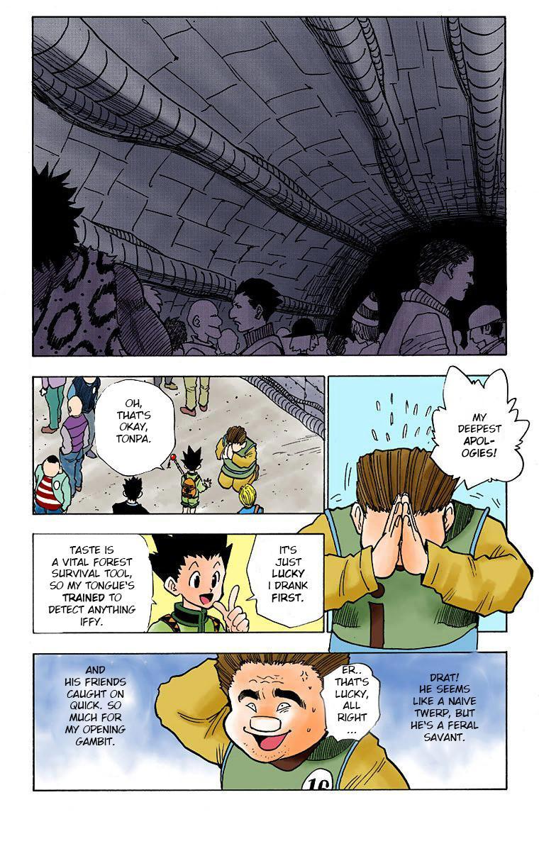 Hunter x Hunter Full Color Vol. 1 Ch. 6 The First Phase Begins, Part 2