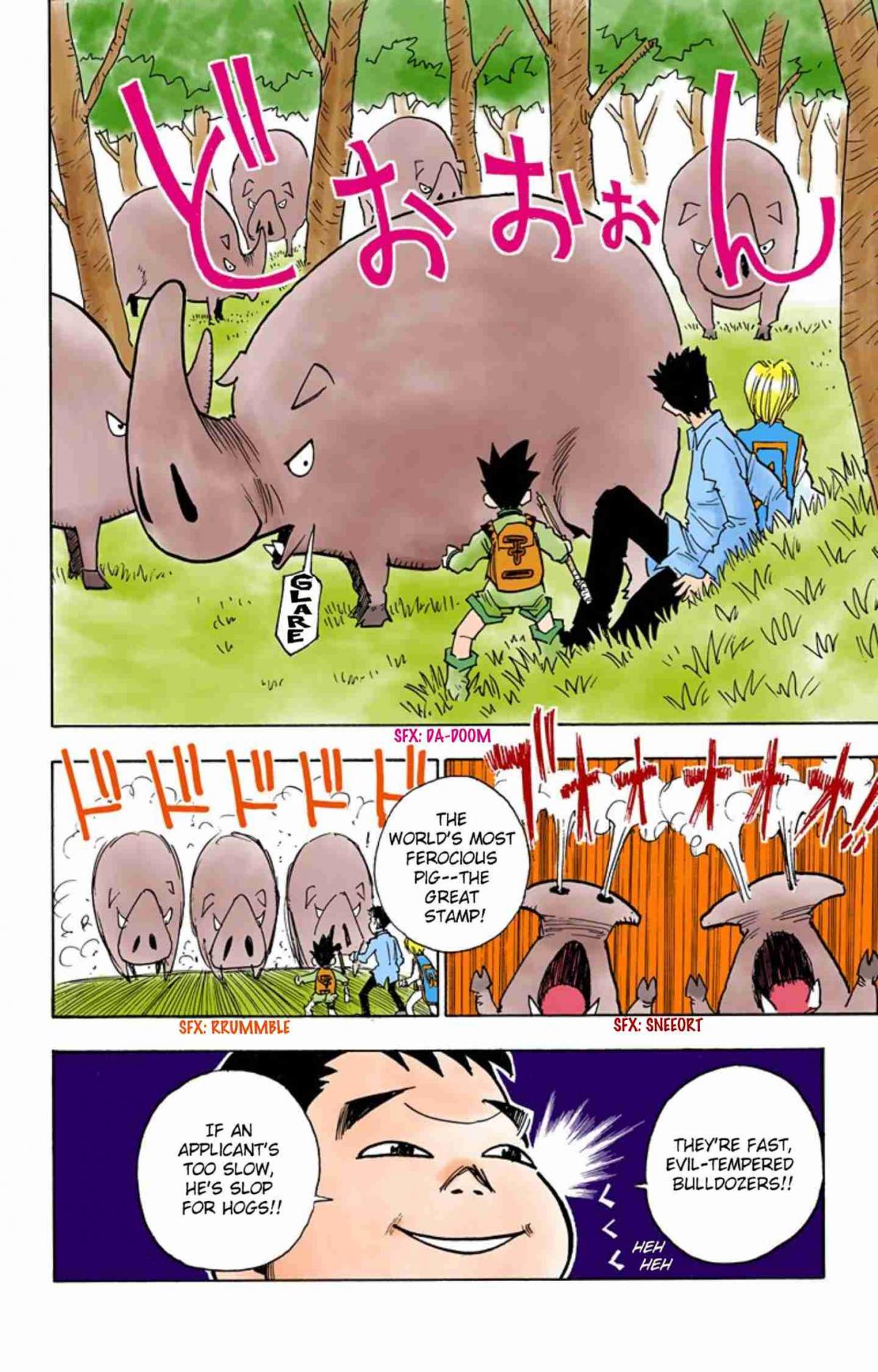 Hunter x Hunter Full Color Vol. 2 Ch. 10 An Unexpected Task