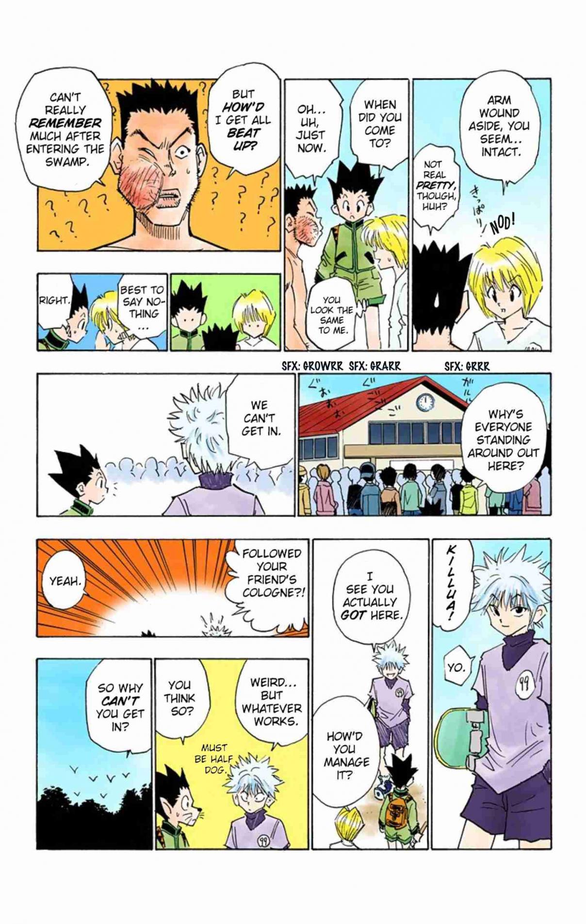 Hunter x Hunter Full Color Vol. 2 Ch. 10 An Unexpected Task