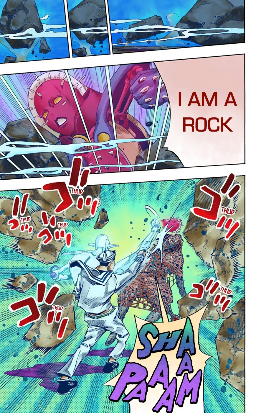 JoJo's Bizarre Adventure Part 8 JoJolion (Official Colored) Vol. 8 Ch. 32 "I am a Rock" Part 2
