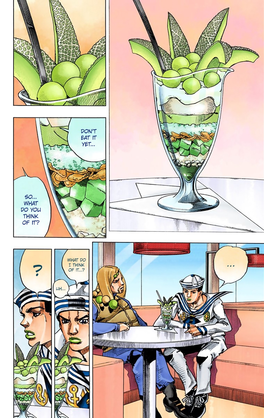 JoJo's Bizarre Adventure Part 8 JoJolion (Official Colored) Vol. 8 Ch. 33 Josuke! Go to the Higashikata Fruit Parlor!
