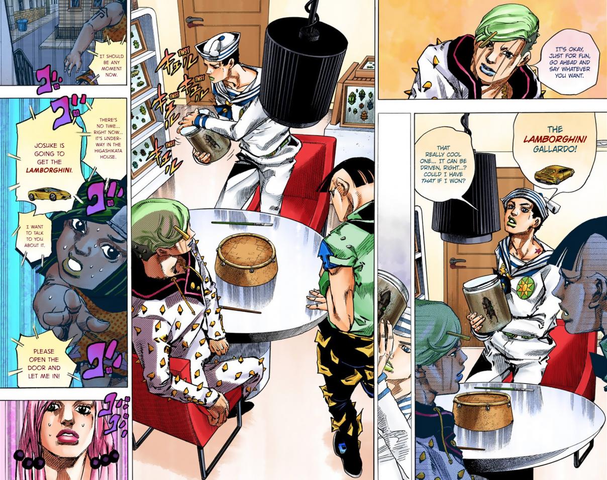 JoJo's Bizarre Adventure Part 8 JoJolion (Official Colored) Vol. 9 Ch. 36 Every Day is a Summer Vacation Part 3