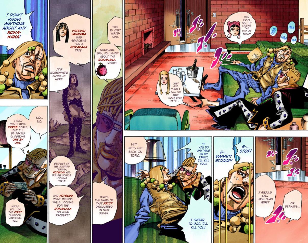 JoJo's Bizarre Adventure Part 8 JoJolion (Official Colored) Vol. 13 Ch. 51 Vitamin C and Killer Queen Part 2