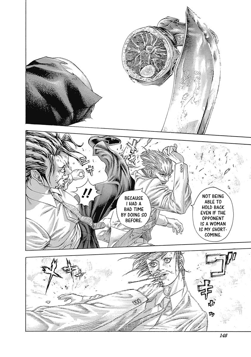 Usogui Vol. 38 Ch. 414 The Man Made Of Lethal Weapons