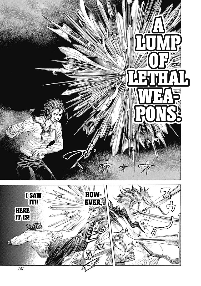 Usogui Vol. 38 Ch. 414 The Man Made Of Lethal Weapons
