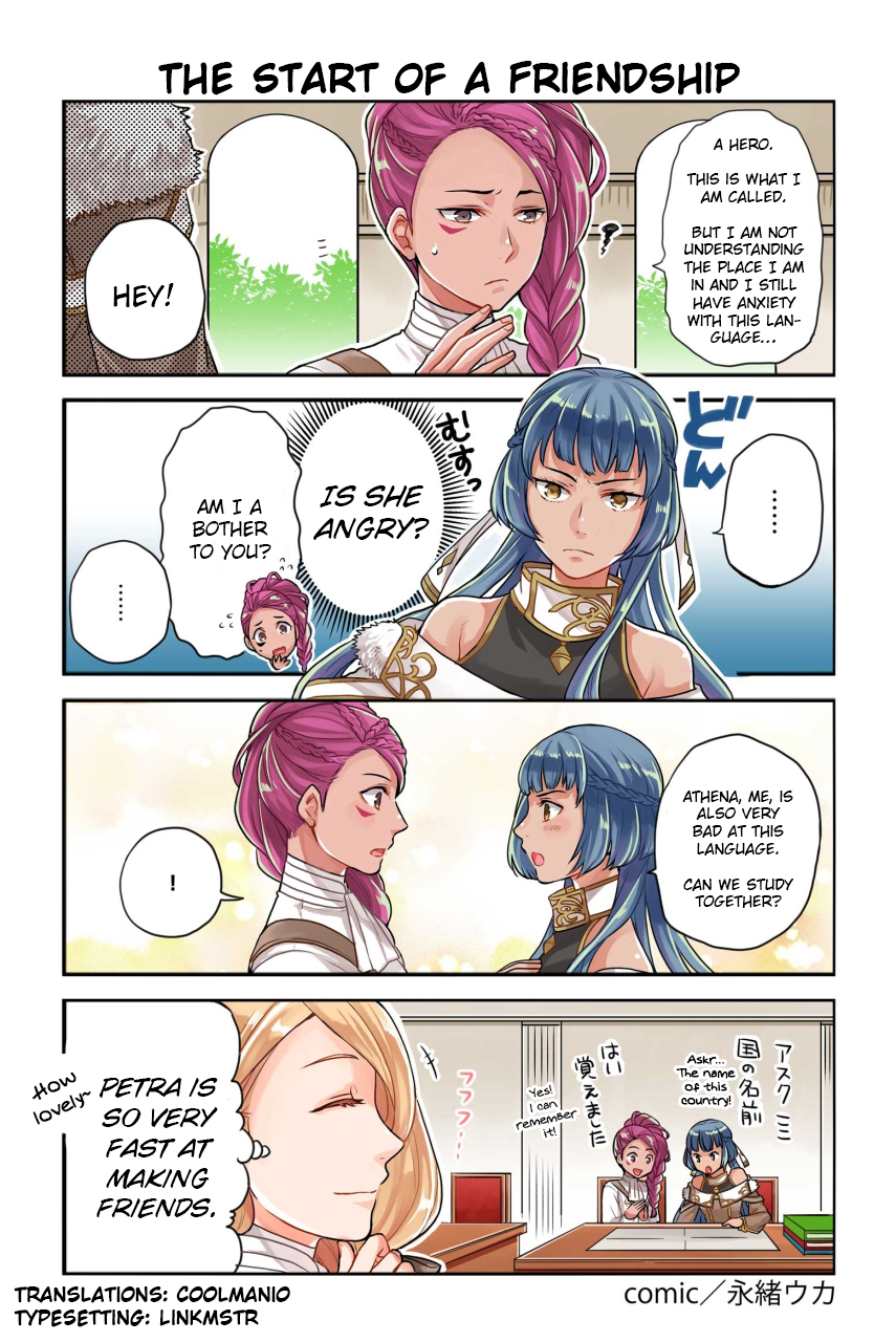 Fire Emblem Heroes: Daily Lives of the Heroes Ch. 99 The Start of a Friendship (LQ)