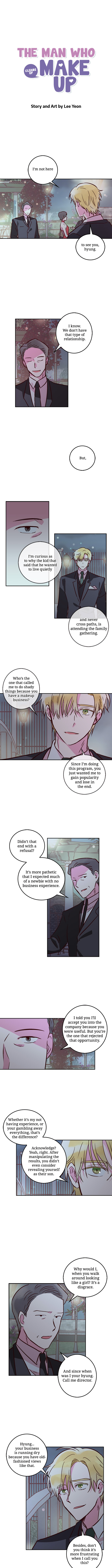 The Man Who Cleans Up Makeup Ch. 33