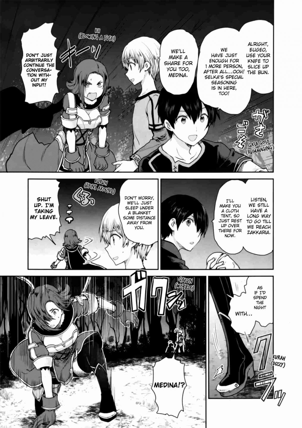 Sword Art Online Lycoris Vol. 1 Ch. 1 Blue and Red The Path to Knighthood