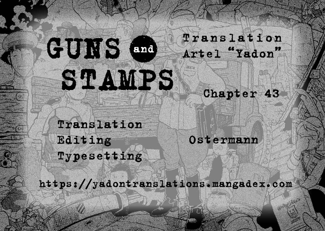 Guns and Stamps Vol. 5 Ch. 43 Do You Hear Me Loud and Clear?