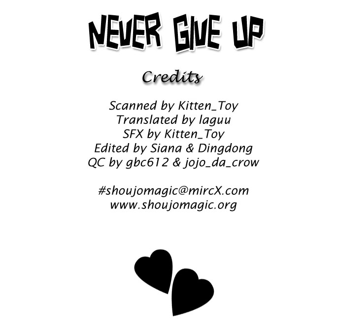 Never Give Up! Vol. 1 Ch. 1