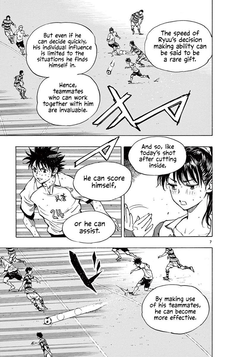 BE BLUES ~Ao ni nare~ Vol. 22 Ch. 214 Man of the Match!