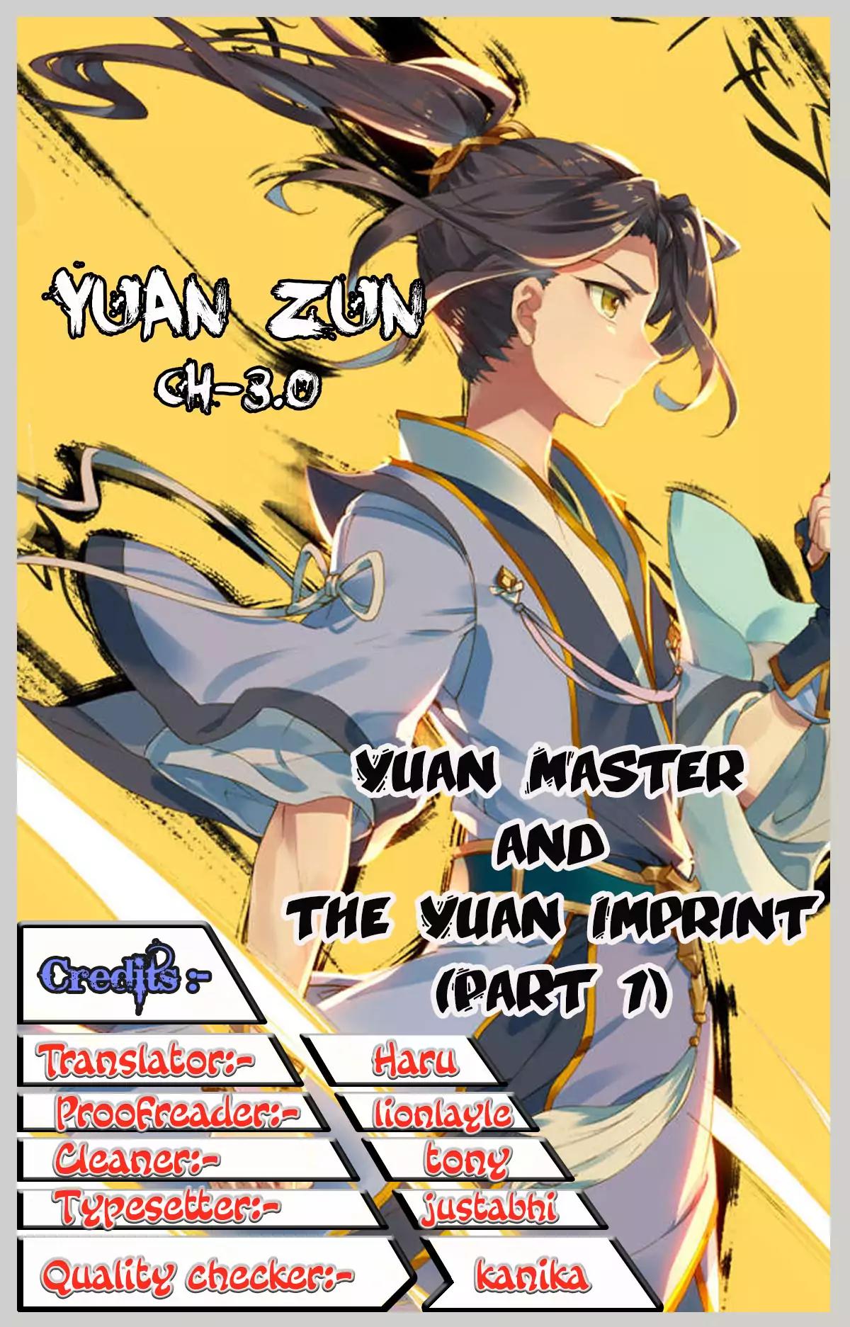 Yuan Zun Chapter 3.1: