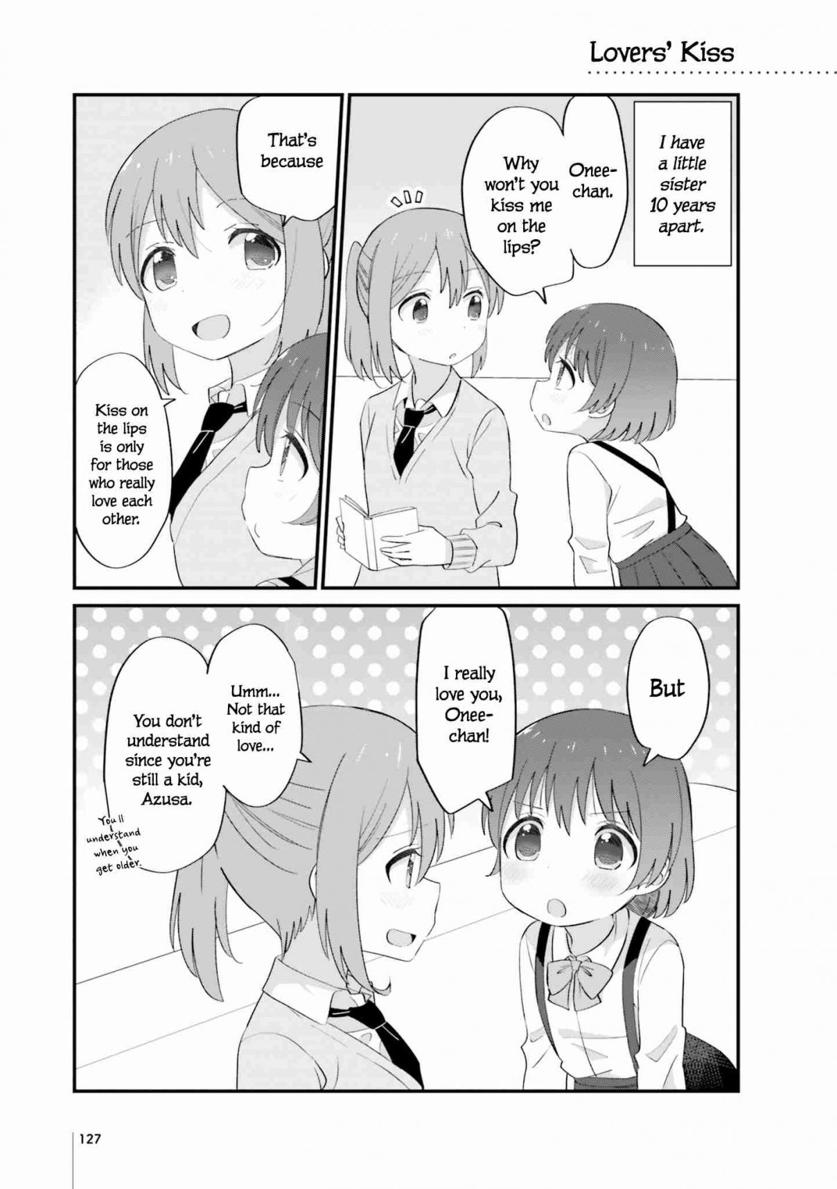 The Age Gap Sister is at That Age Vol. 1 Ch. 33 Lovers' Kiss