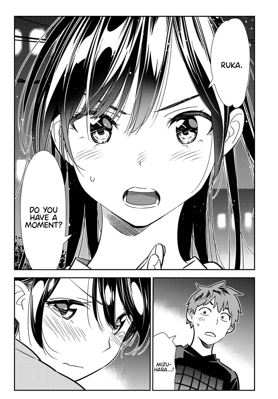 Kanojo, Okarishimasu Vol. 13 Ch. 110 The Girlfriend, Room 203, and the other Girlfriend