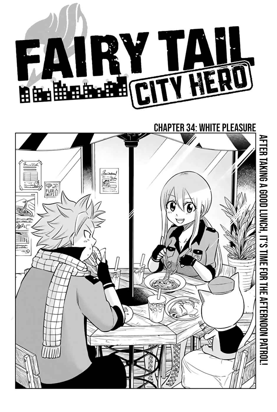 Fairy Tail: City Hero Ch. 34 White Pleasure