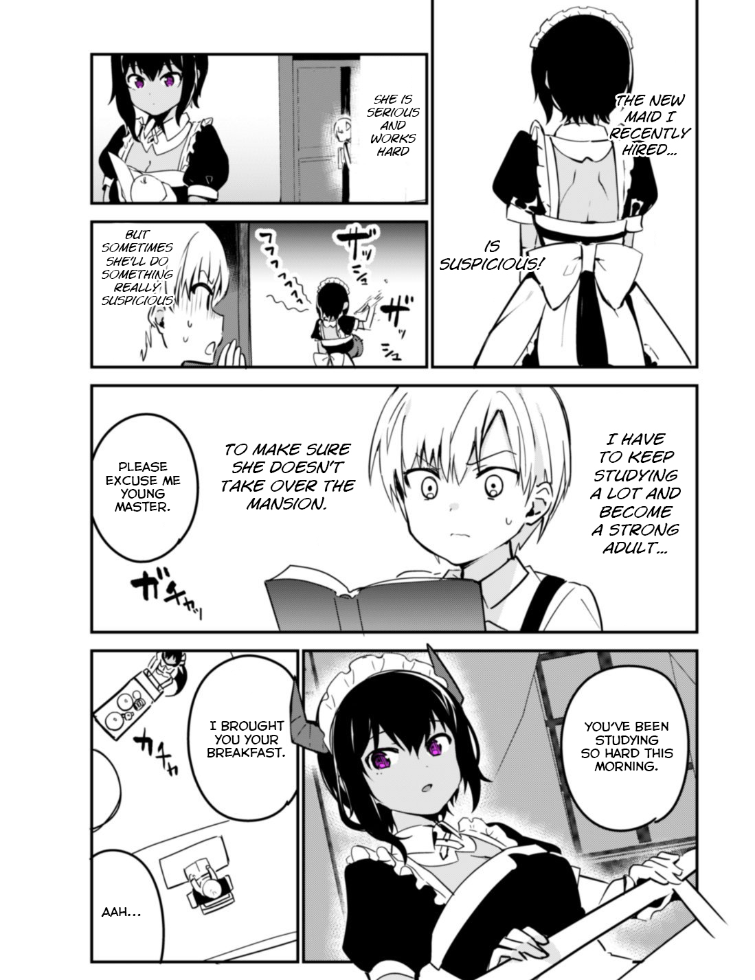 My Recently Hired Maid Is Suspicious (Webcomic) Ch. 2