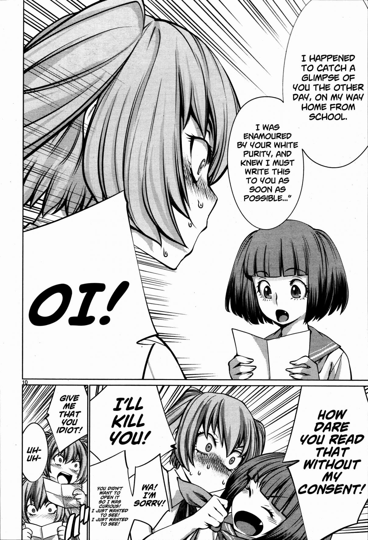 Killing Bites Vol. 15 Ch. 70 "If You Like 'em That Much, I'll Give it to You."