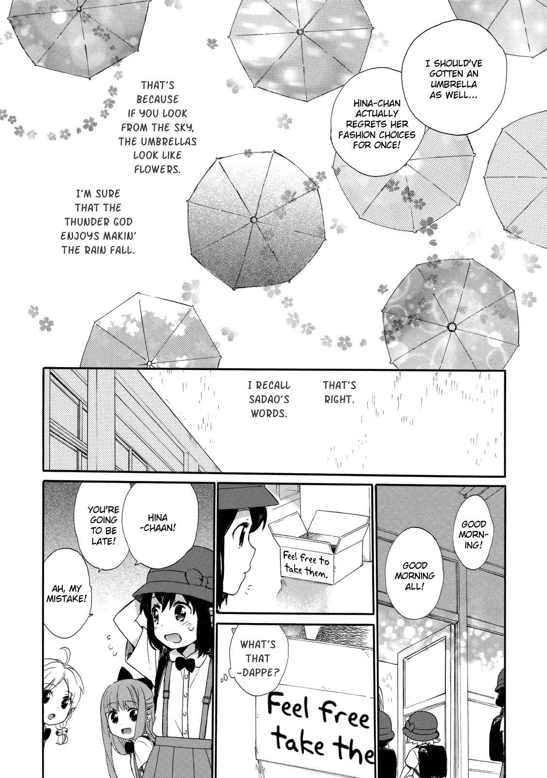 Roujoteki Shoujo Hinata chan Vol. 3 Ch. 24 The Rain like Frolic