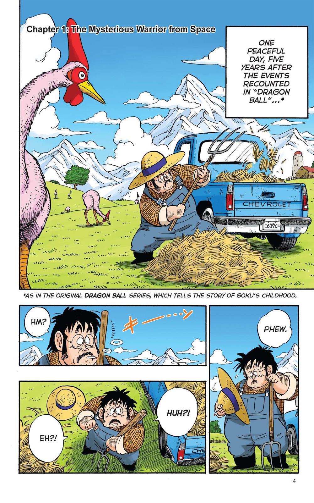 Dragon Ball Full Color Saiyan Arc Vol. 1 Ch. 1 The Mysterious Warrior From Space
