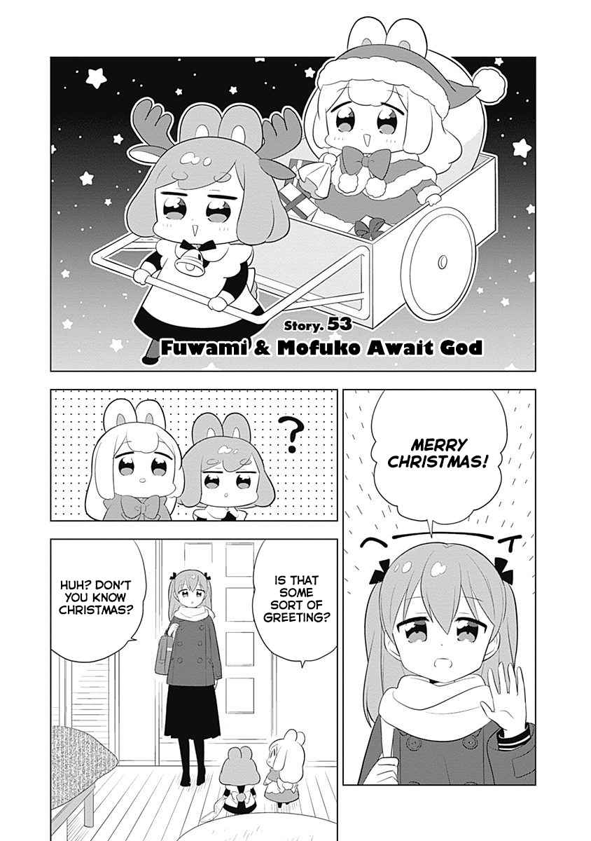 Usagi moku Shachiku ka Vol. 4 Ch. 53 Fuwami & Mofuko Await God