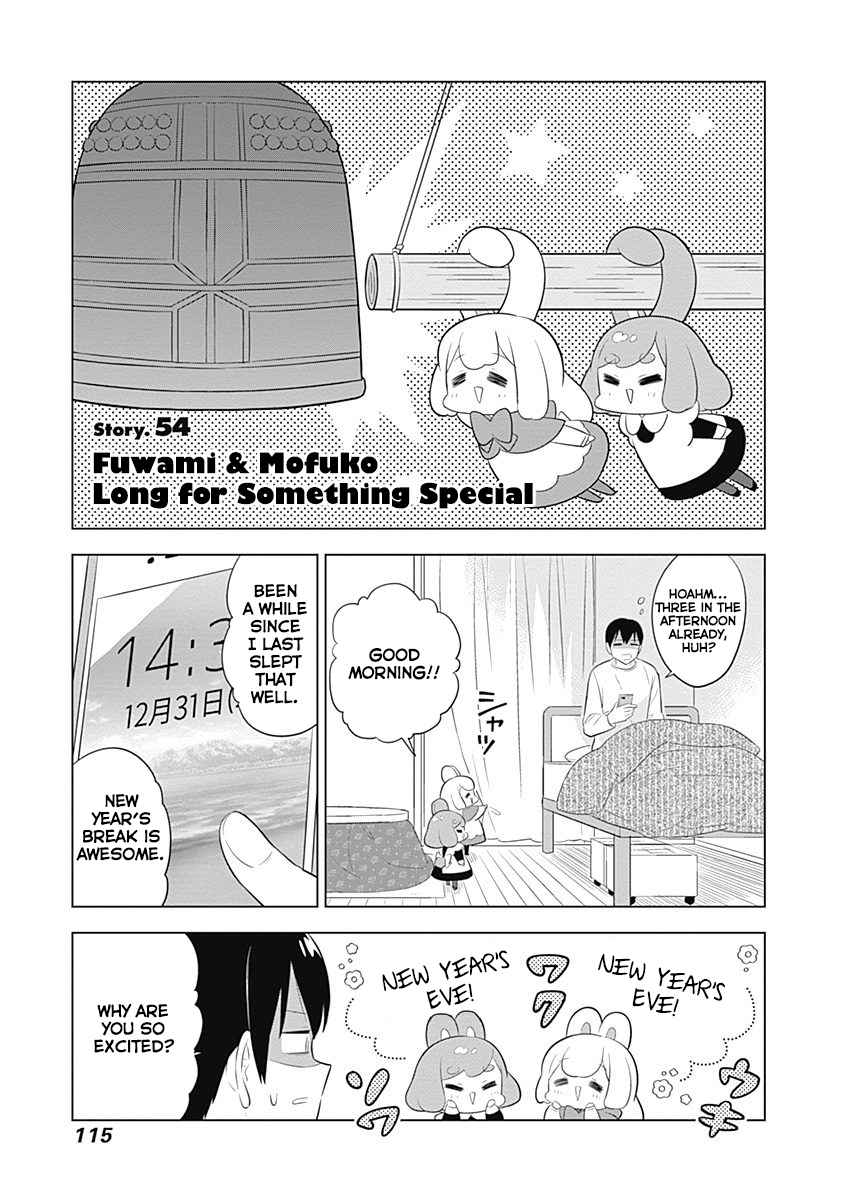 Usagi moku Shachiku ka Vol. 4 Ch. 54 Fuwami & Mofuko Long for Something Special