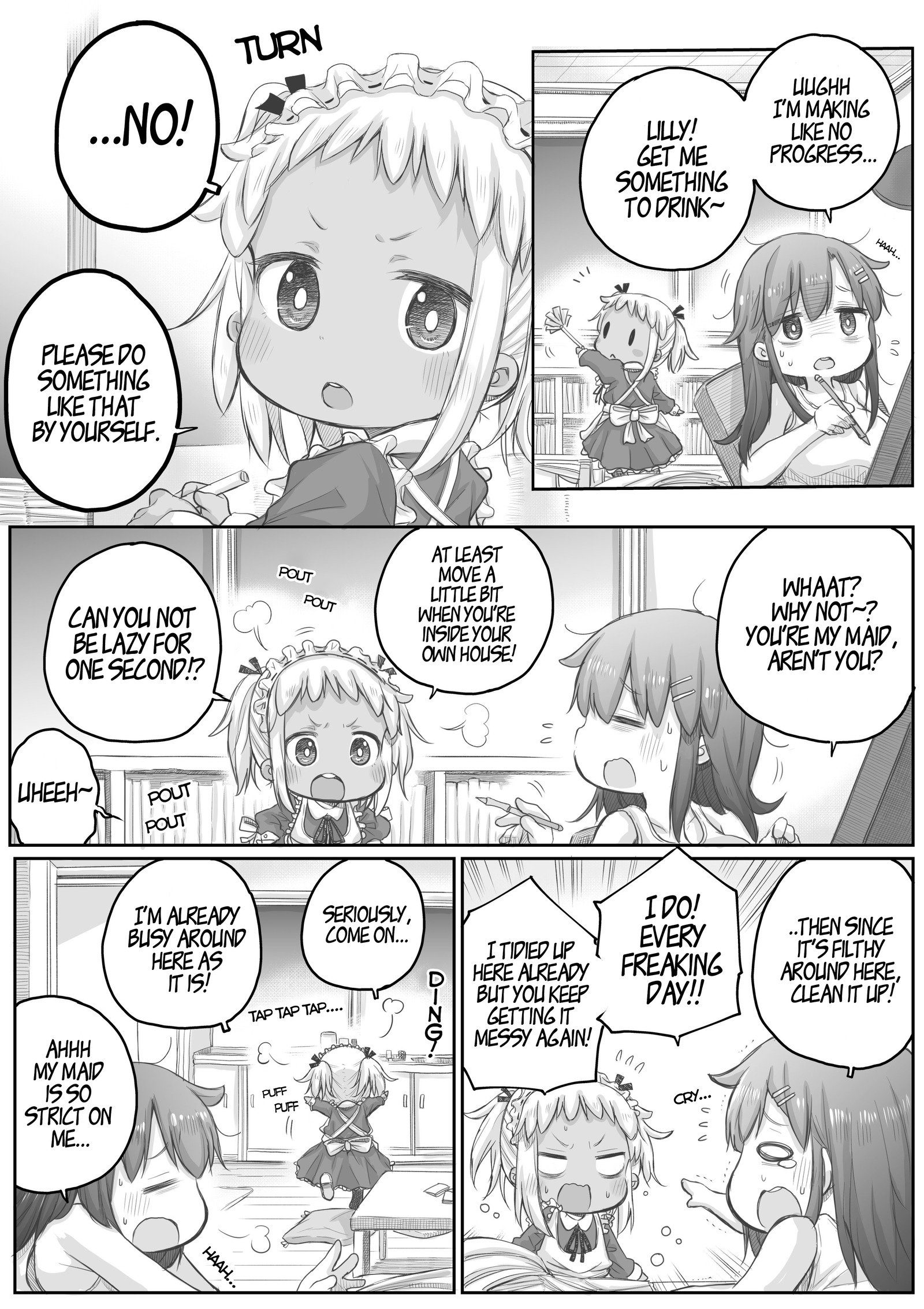 Ms. Corporate Slave Wants to be Healed by a Loli Spirit vol.1 ch.26
