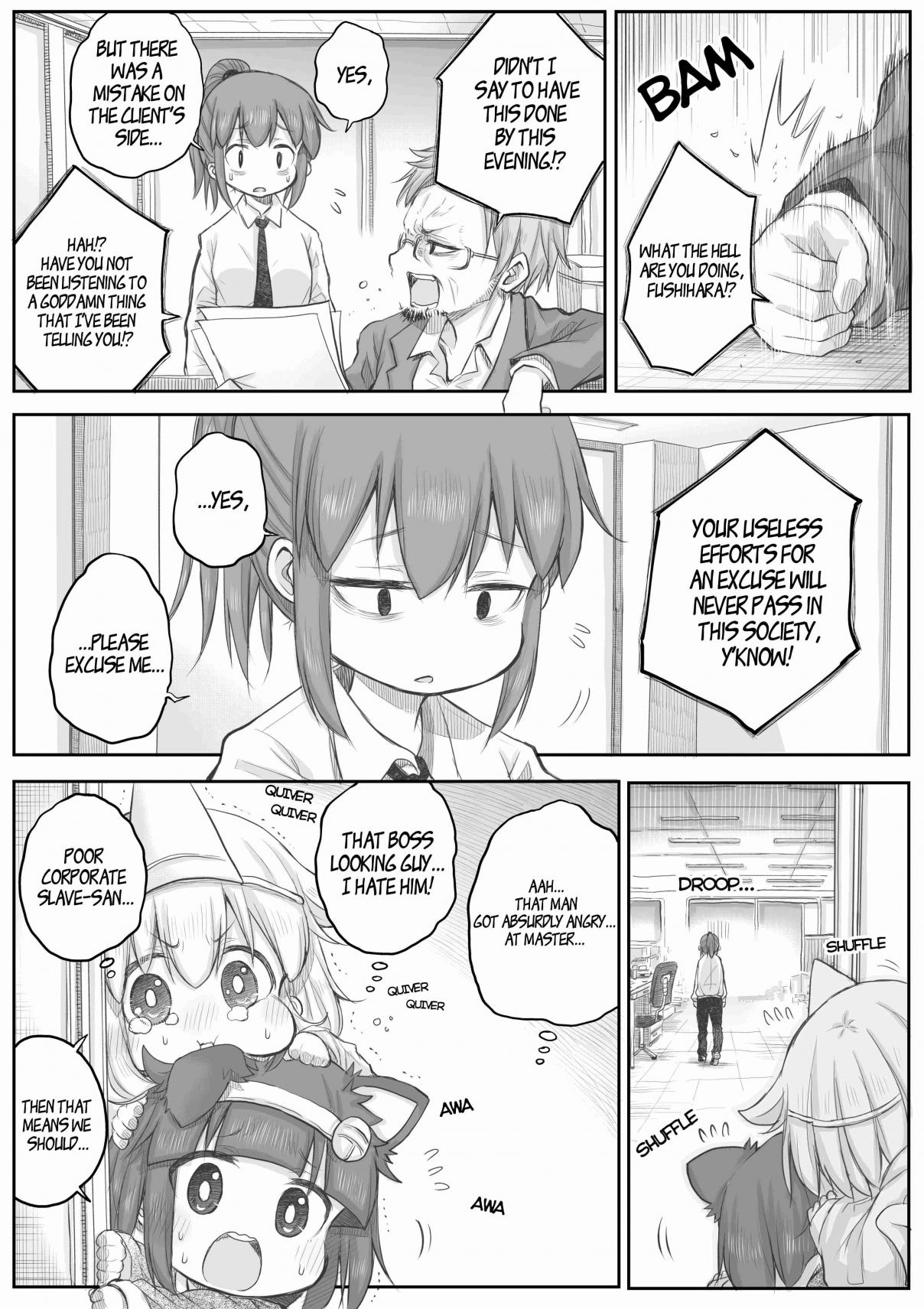 Ms. Corporate Slave Wants to be Healed by a Loli Spirit Vol. 1 Ch. 29 Always Watching