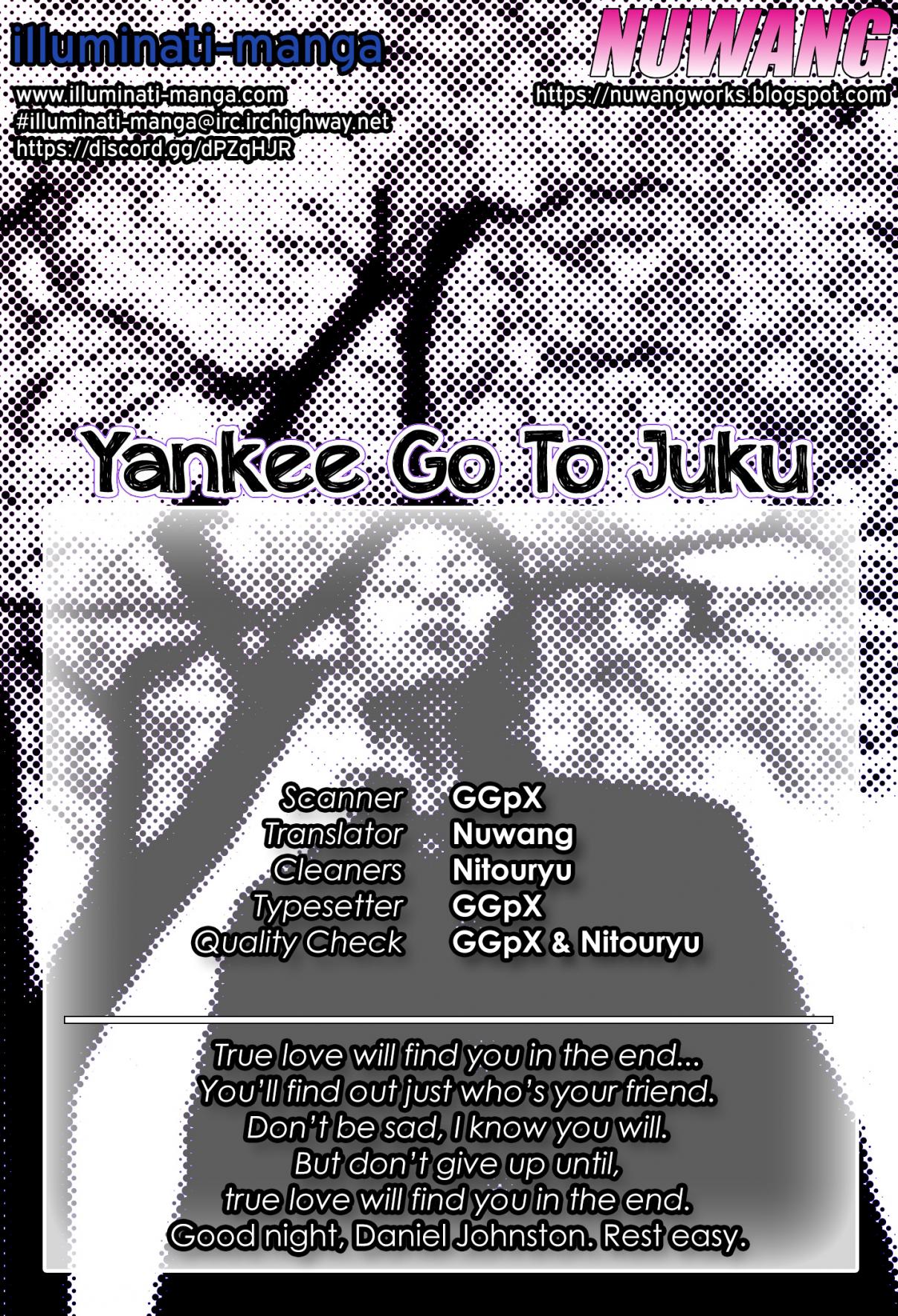 Yankee Juku e Iku Vol. 2 Ch. 13 Thank You, My Friends