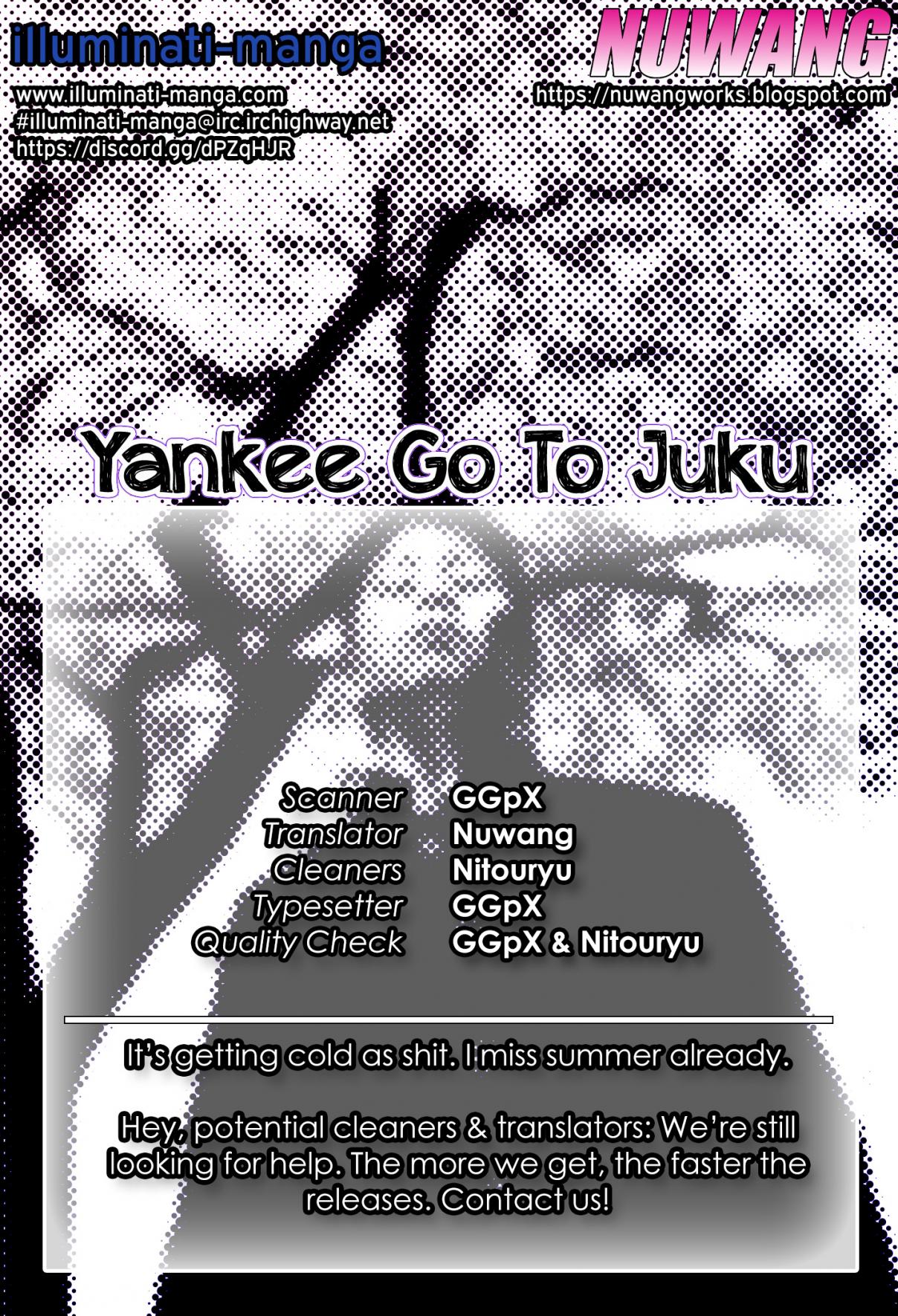Yankee Juku e Iku Vol. 2 Ch. 16 Found You, Ikariishi
