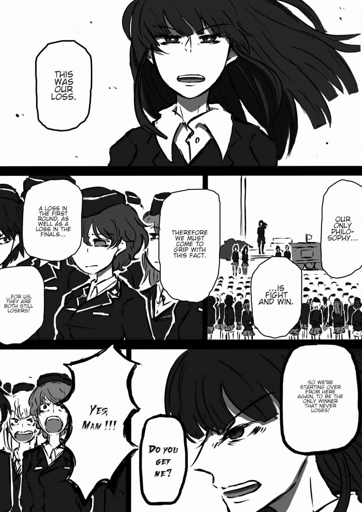 Girls und Panzer Unofficial Story Koume's Road Vol. 1 Ch. 2