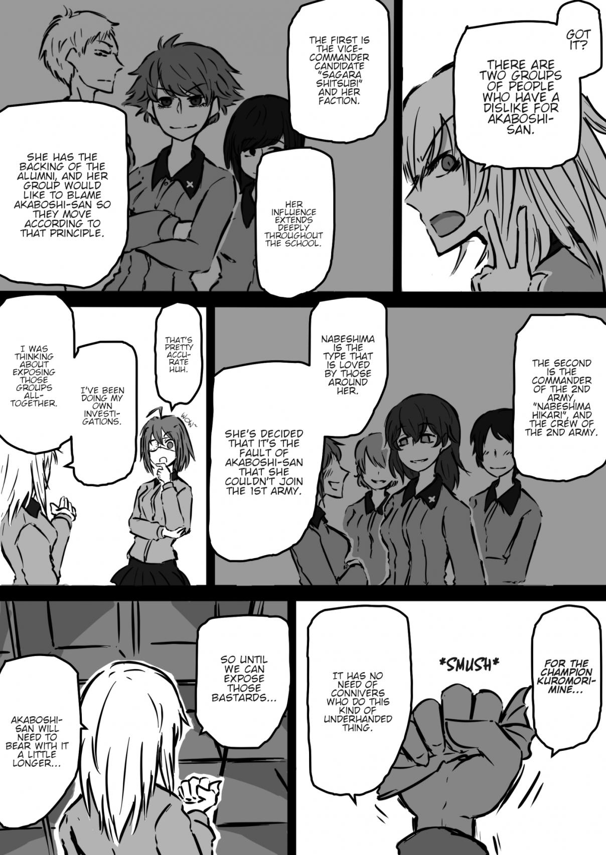 Girls und Panzer Unofficial Story Koume's Road Vol. 1 Ch. 6