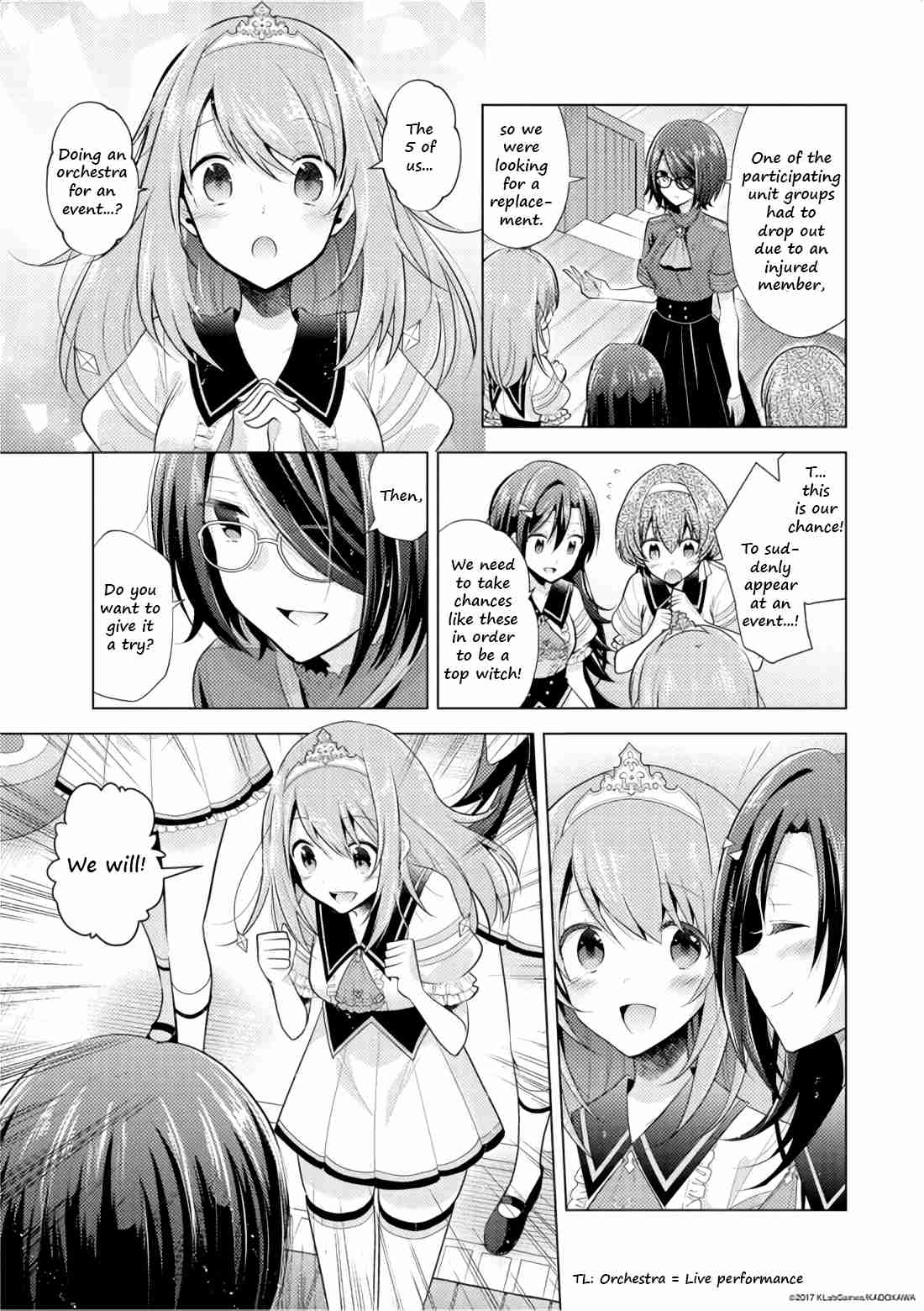 Lapis Re:LiGHTs Web Comic (Our Prelude) Vol. 1 Ch. 3 Our Prelude (LiGHTs)