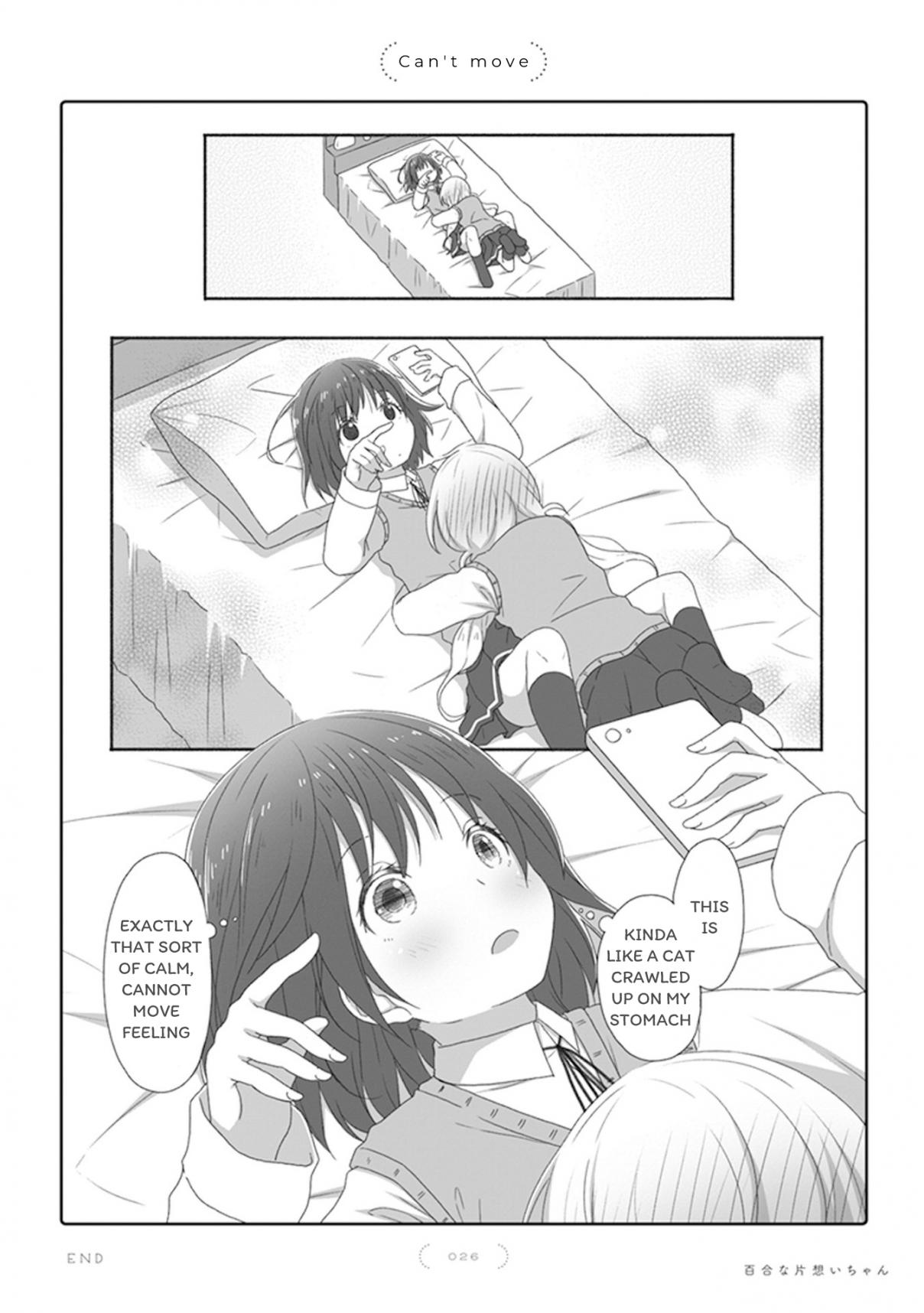 Yuri na Kataomoi chan Vol. 1 Ch. 10 Can't move