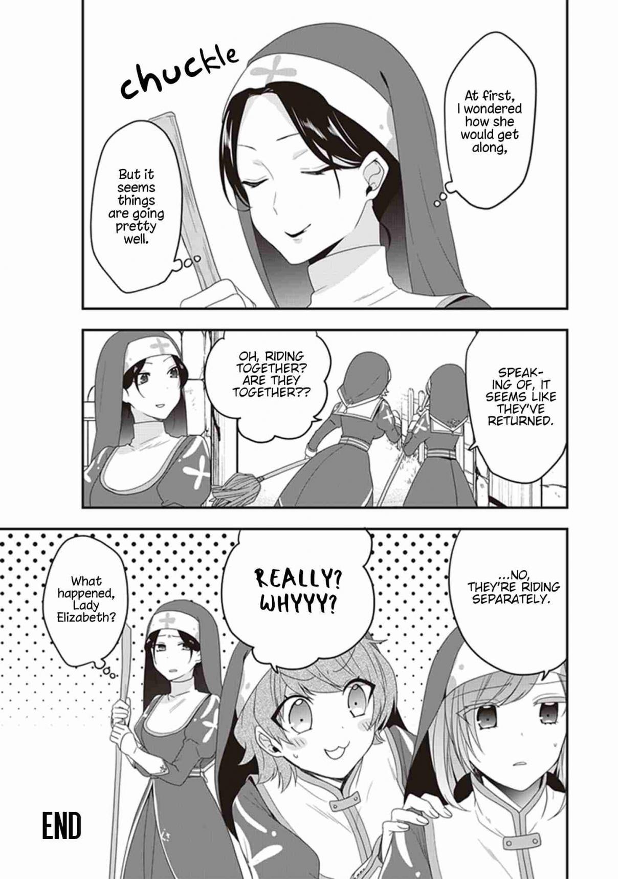 The Banished Villainess! Living the Leisurely Life of a Nun Making Revolutionary Church Food Ch. 5.5 Omake Side Story