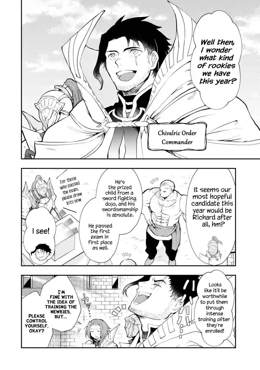 That Inferior Knight, Lv. 999 Ch. 3.4 That Boy Will Undertake the Chivalric Order Enrollment Exam (4)