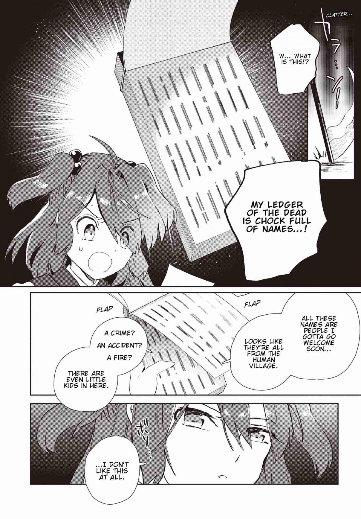 The Shinigami's Rowing Her Boat as Usual Ch. 1