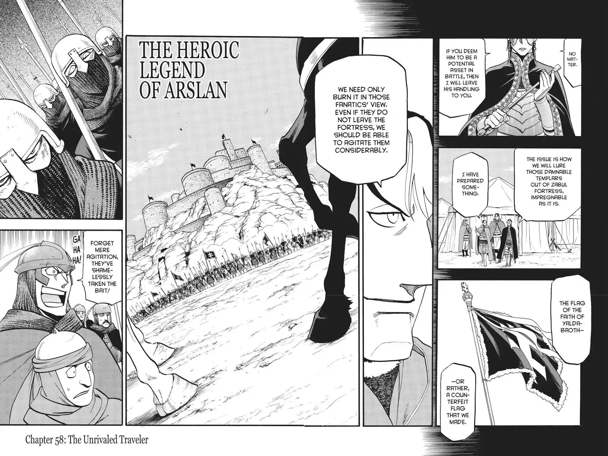 Arslan Senki (ARAKAWA Hiromu) Chapter 58: