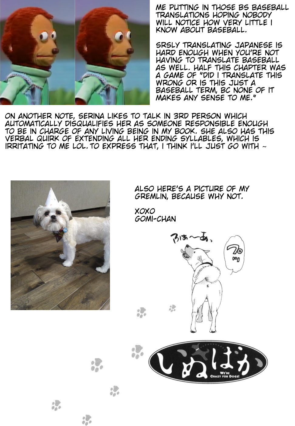 Inubaka Vol. 16 Ch. 168 Serina Wants a Dog!