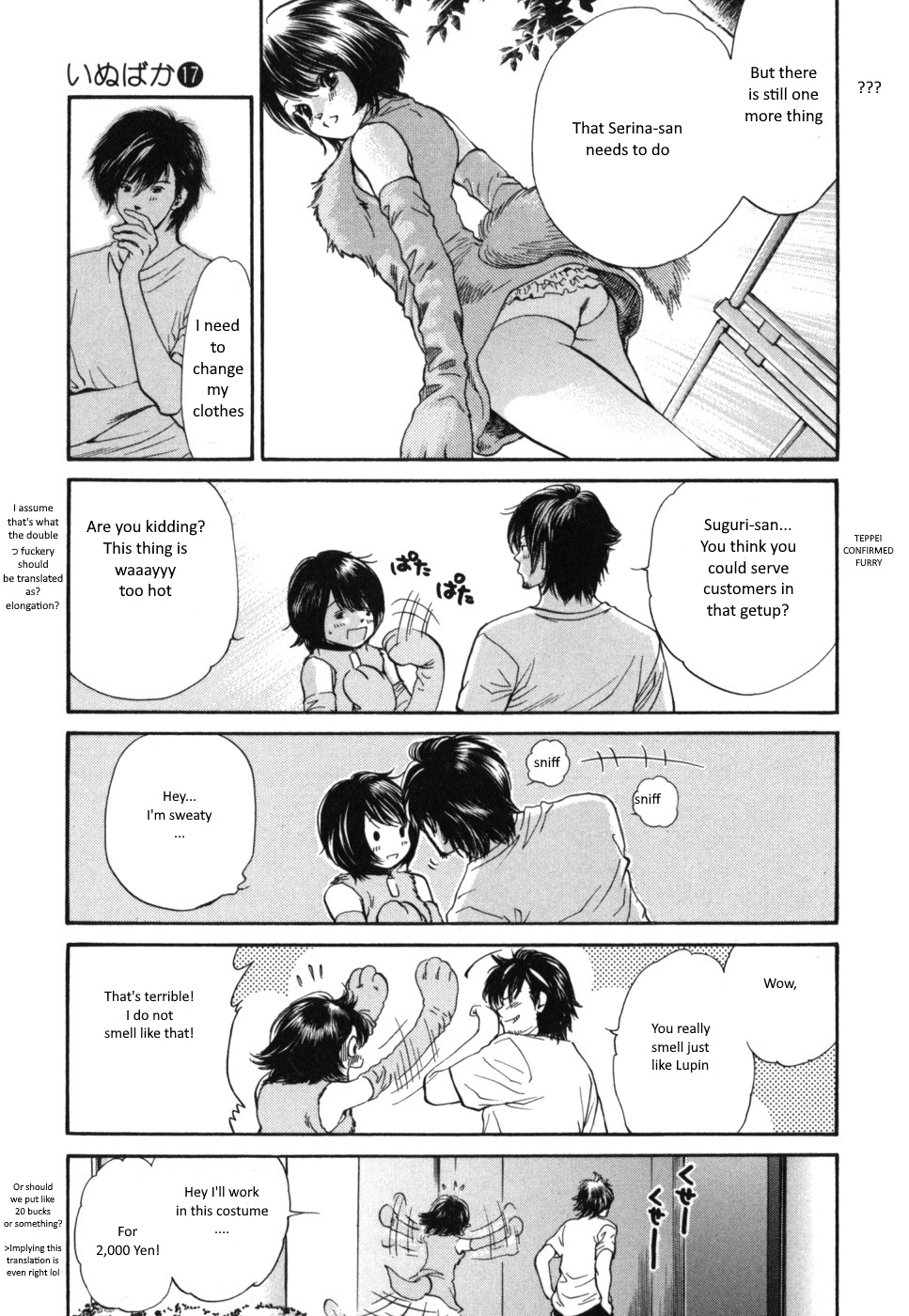 Inubaka Vol. 17 Ch. 177 Going Home with Serina