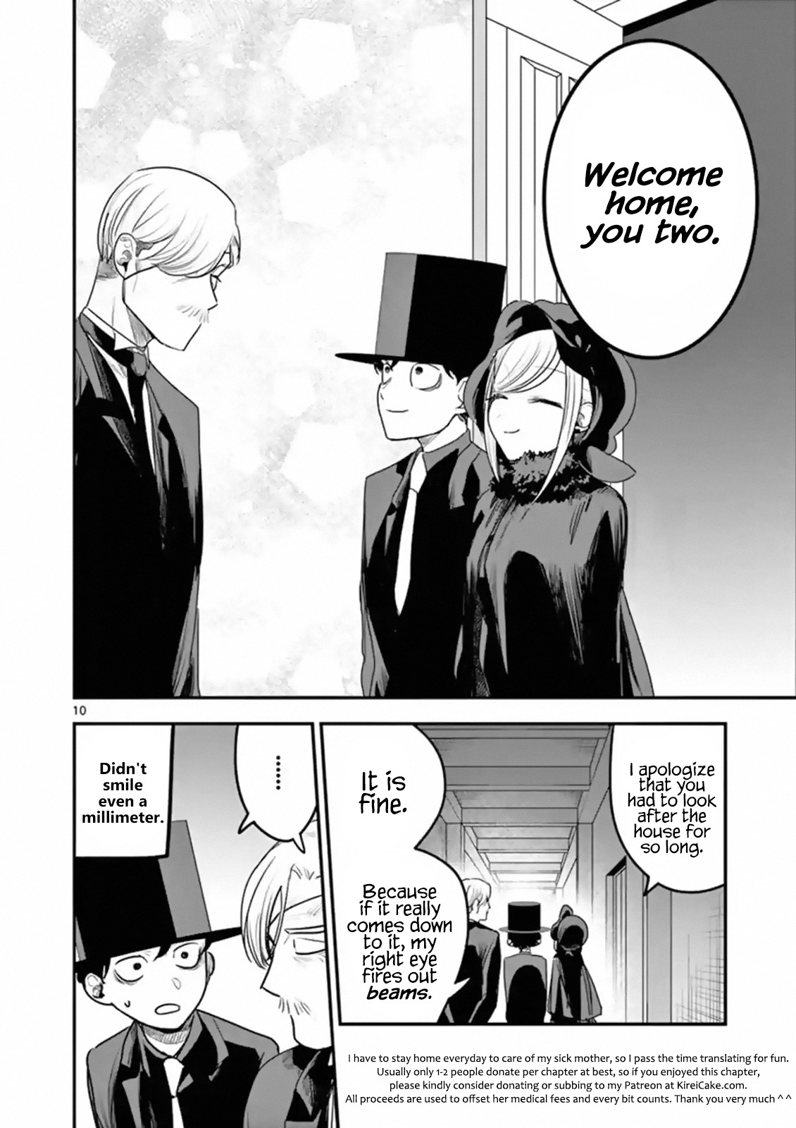 The Duke of Death and his Black Maid ch.95