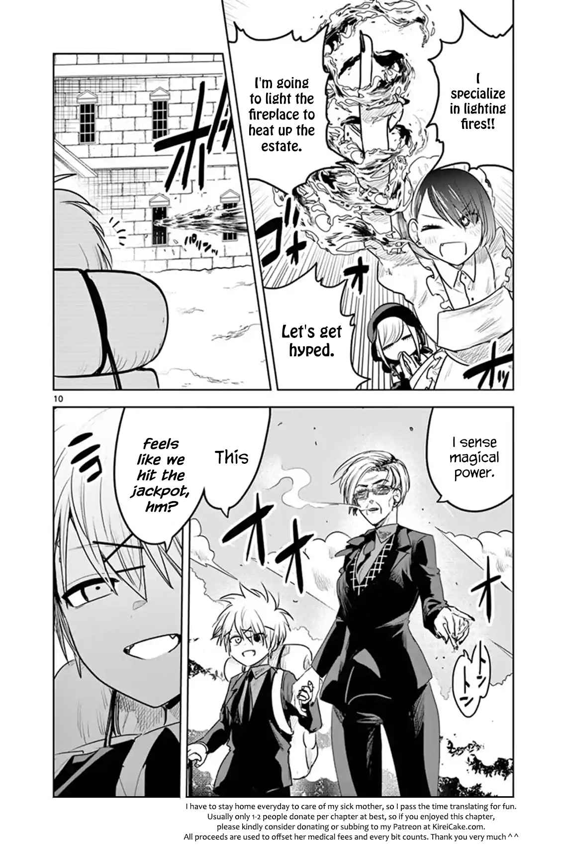 The Duke of Death and His Black Maid Vol. 9 Ch. 121 Freeloader