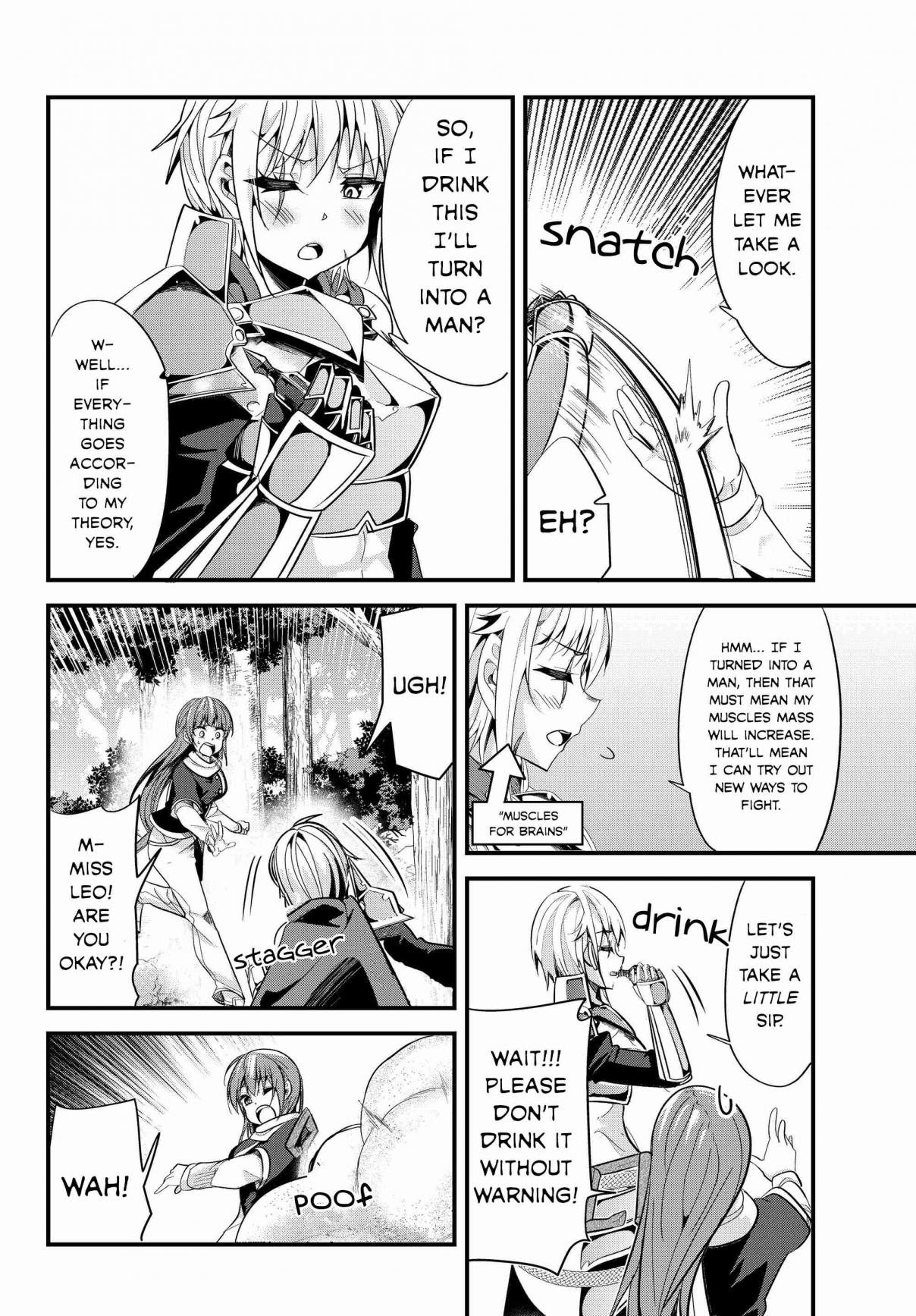 A Story About Treating a Female Knight, Who Has Never Been Treated as a Woman, as a Woman Ch. 80 The Female Knight and Gender Bending