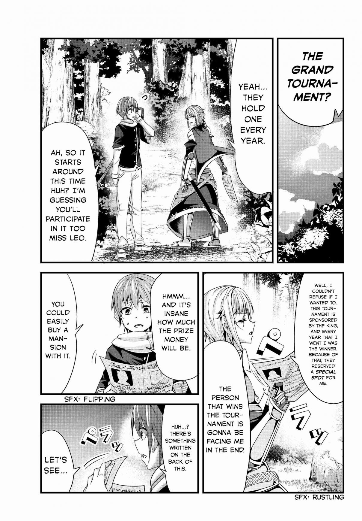 A Story About Treating a Female Knight, Who Has Never Been Treated as a Woman, as a Woman Ch. 85 The Female Knight and the Grand Tournament