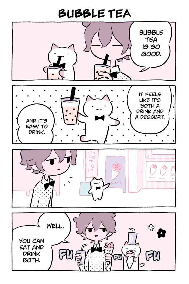Wonder Cat Kyuu chan Vol. 5 Ch. 460 Bubble Tea