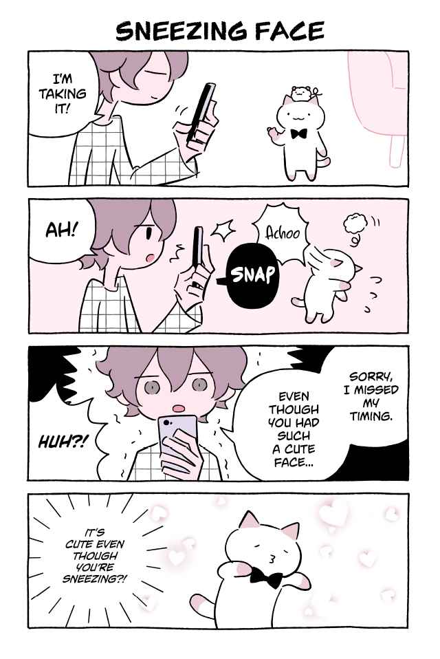 Wonder Cat Kyuu chan Vol. 6 Ch. 614 Sneezing Face